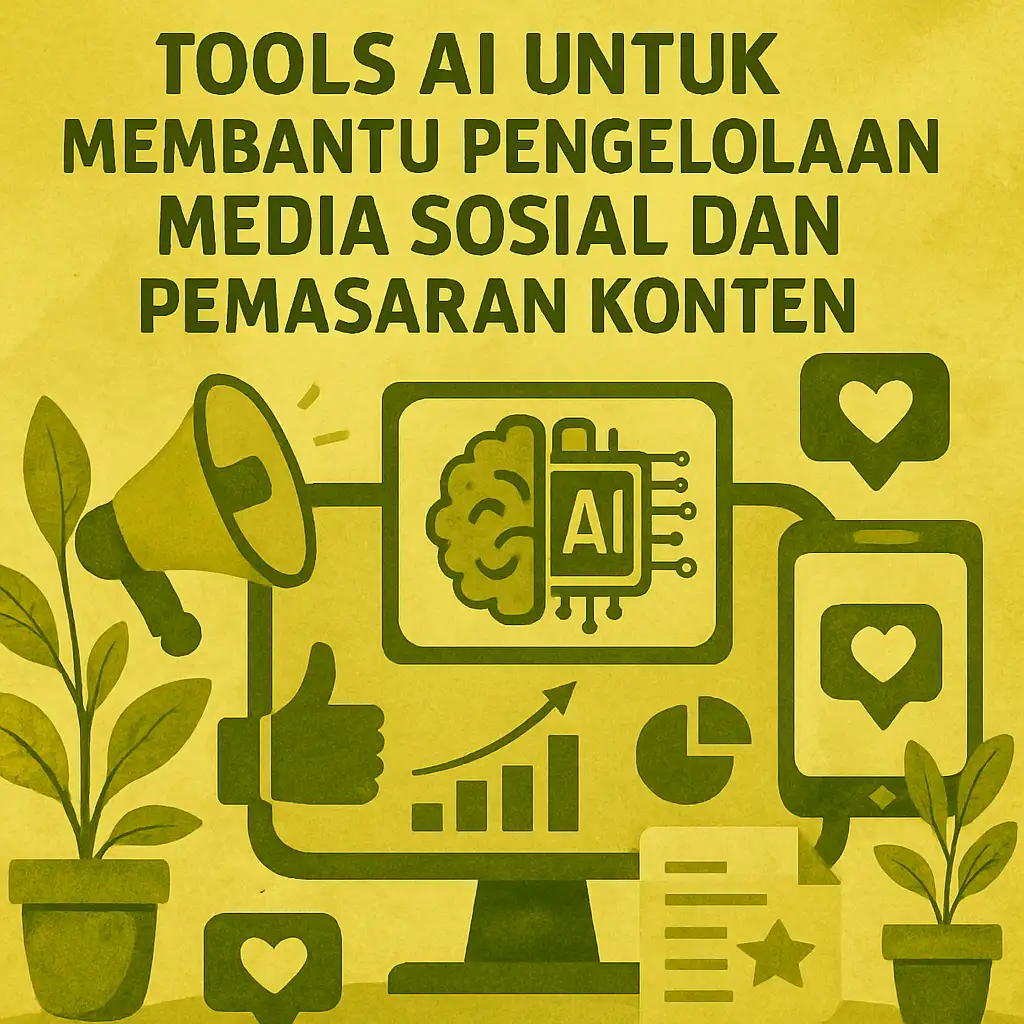 Tools AI untuk Membantu Pengelolaan Media Sosial dan Pemasaran Konten