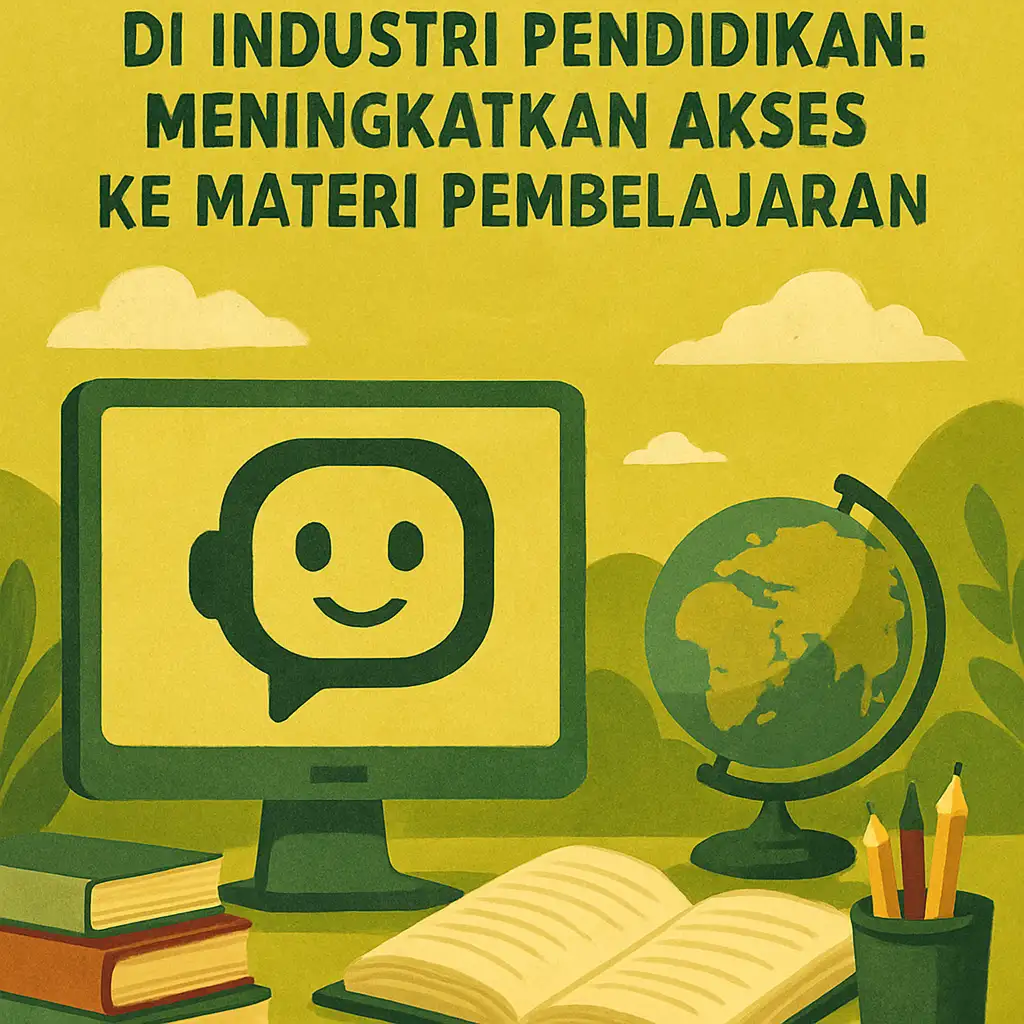 Chatbot sebagai Pembantu Virtual di Industri Pendidikan: Meningkatkan Akses ke Materi Pembelajaran